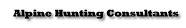 Alpine Hunting Consultants